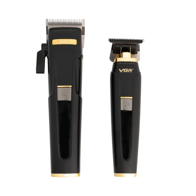 ست ماشین اصلاح موی سر و صورت وی جی ار مدل V-694 بسته 2 عددی